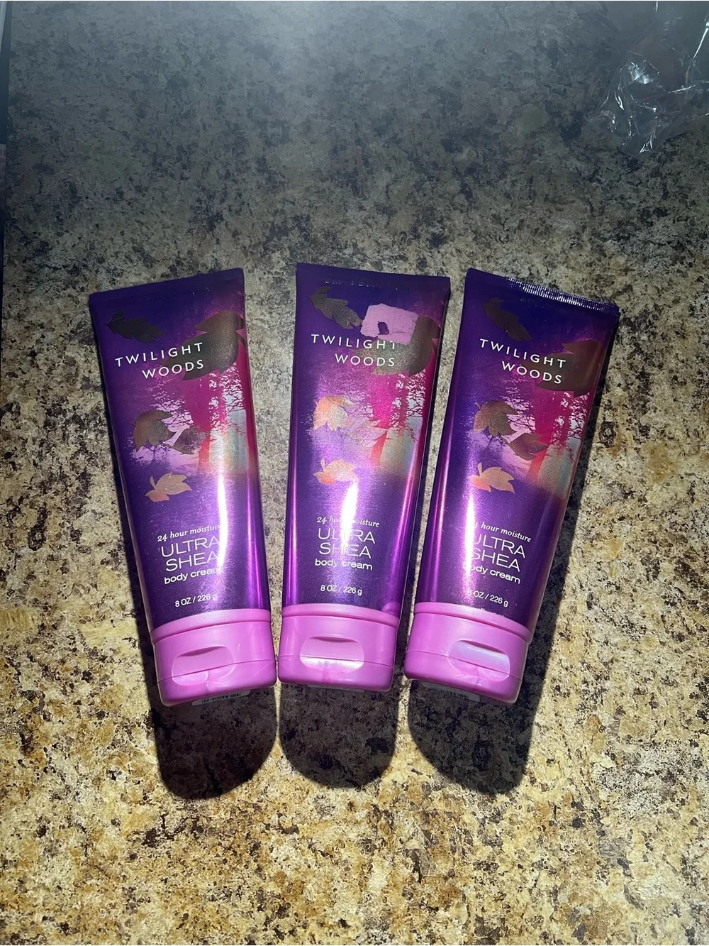 Bath & Body Works Twilight Woods Ultra Shea Body Cream - Purple